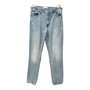 Abercrombie & Fitch Skinny High Rise Jeans Women's 30 Distressed Light Wash‎